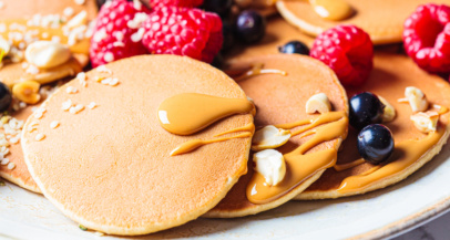 Zdravo in slastno: Beljakovinske palačinke iz samo 3 sestavin - Modna.si