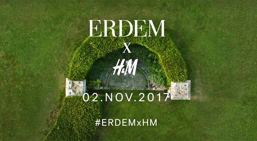 H&M najavil novo sodelovanje: ERDEM x H&M