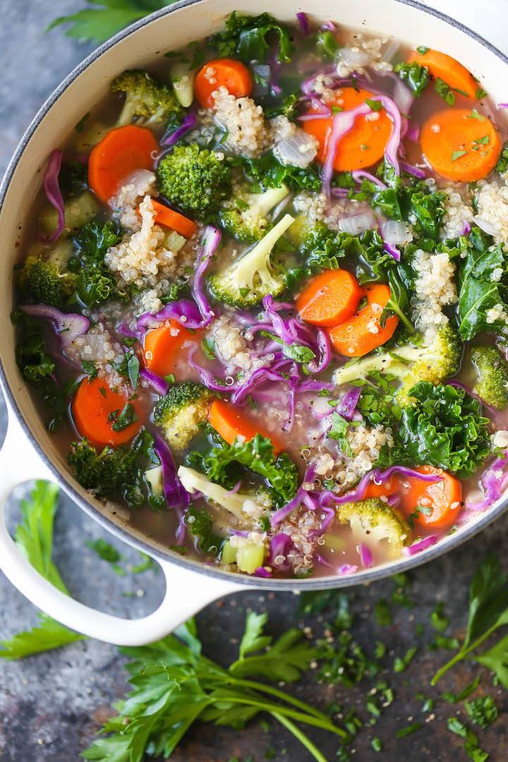 Vegi recept: Super zdrava juha s kvinojo