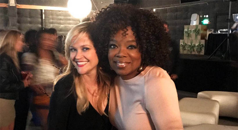 Oprah Winfrey s tremi rokami, Reese Witherspoon s tremi nogami