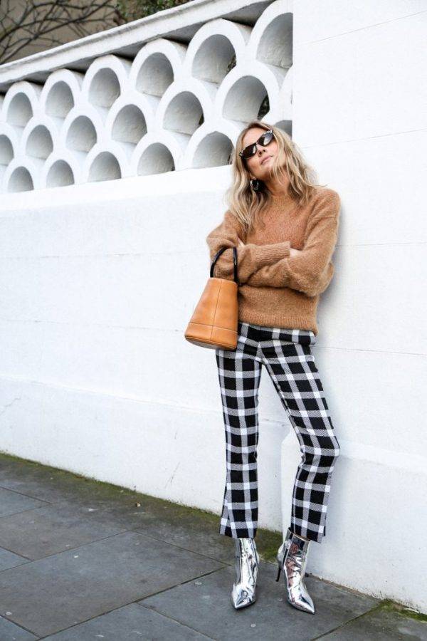 Modni nasvet: Kako nositi gležnarje kovinskih barv kot modne blogerke