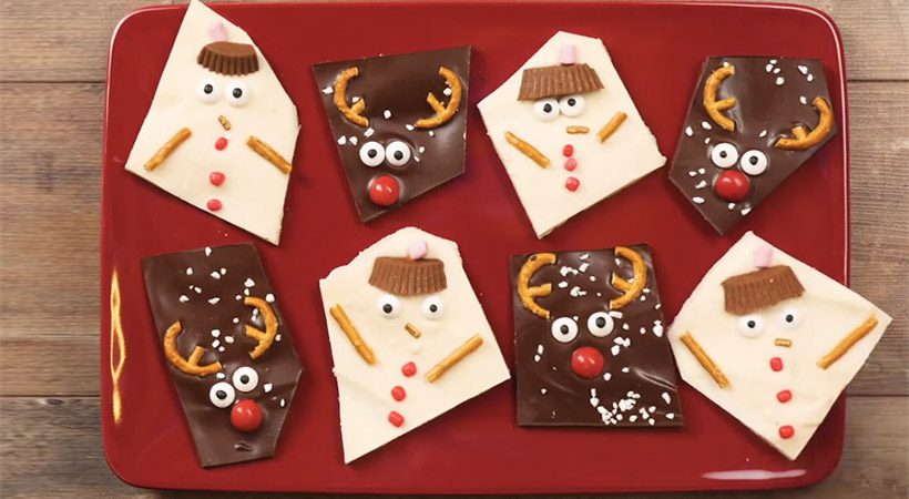 Zimski recept: Čokoladni snežaki in jeleni