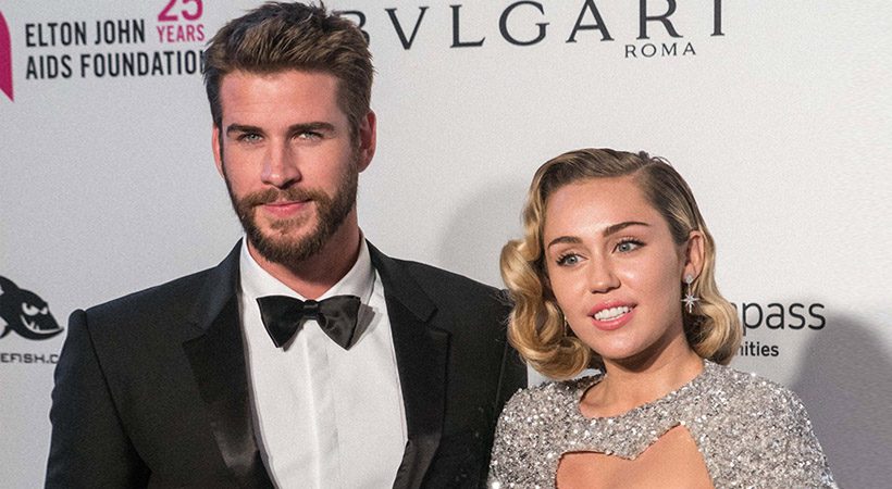 Razkrite štiri fotografije s poroke Miley Cyrus in Liama Hemswortha