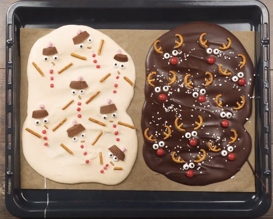Zimski recept: Čokoladni snežaki in jeleni