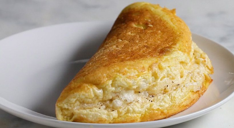 Slasten zajtrk: Najbolj puhasta omleta