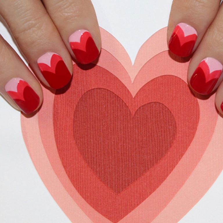 14 čudovitih idej za valentinove nohtke