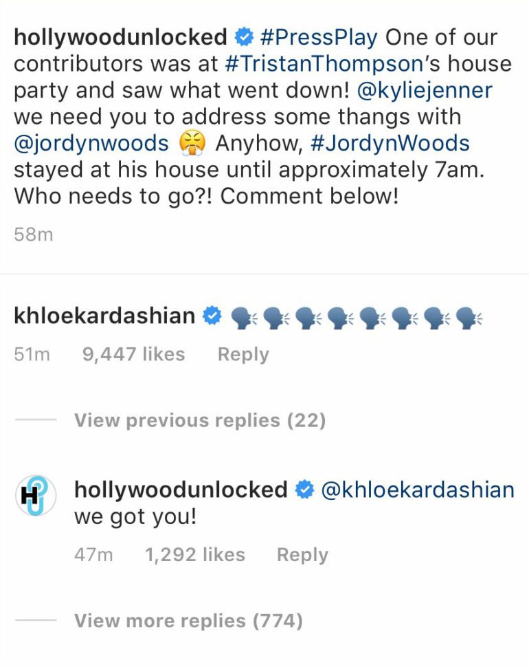 TAKO se je Khloé Kardashian odzvala na govorice o ponovnem varanju Tristana Thompsona