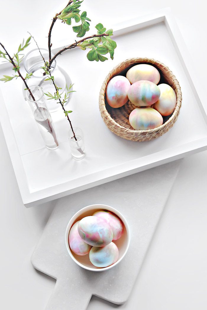 Velikonočna jajca: Kako pobarvati jajca s stepeno smetano