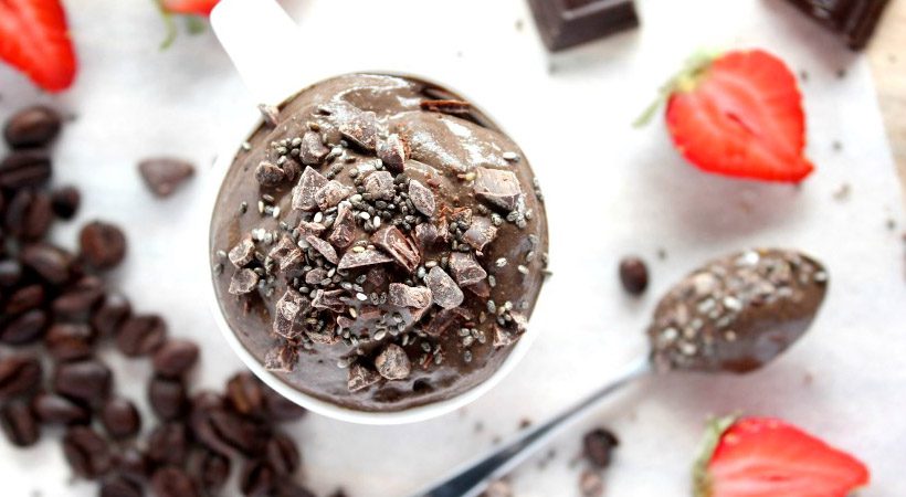 Slastno in zdravo: Čokoladno-kavin chia puding