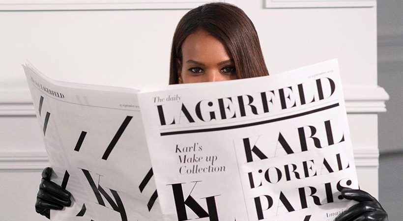 Pozor, pozor! Prihaja kolekcija L’Oréal Paris x Karl Lagerfeld