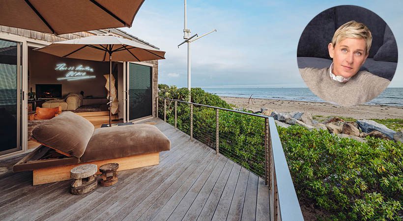 Kalifornijske sanje: Ellen DeGeneres prodaja obmorsko vilo za 24 milijonov dolarjev