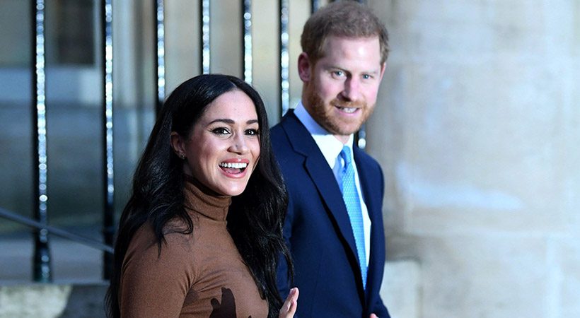 Meghan Markle in princ Harry prvič letos stopila v javnost