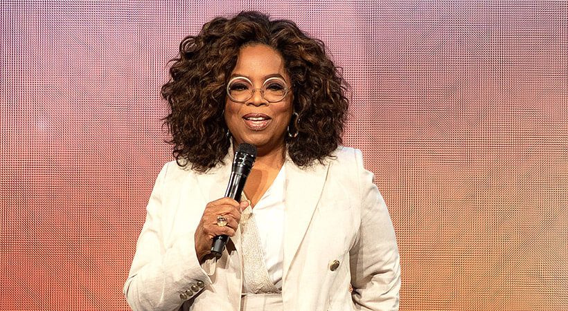VIDEO: Oprah Winfrey padla na odru med govorom o ravnotežju
