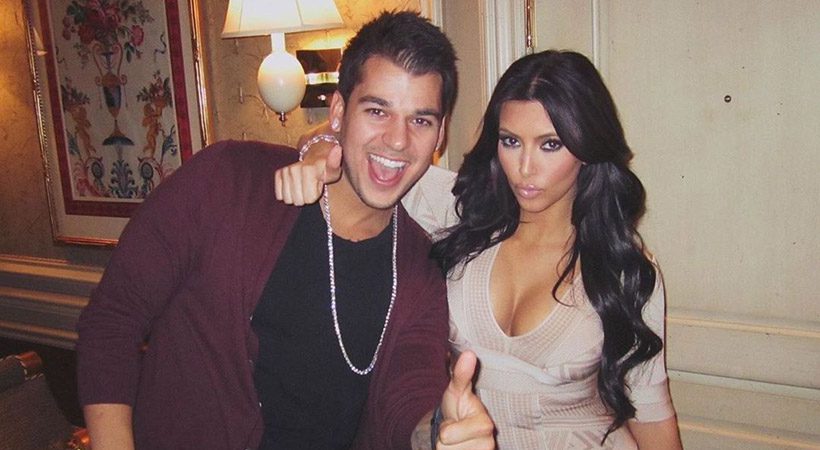 Rob Kardashian razkrinkal sestro Kim Kardashian