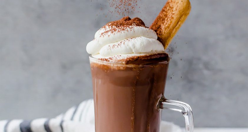 Zimski okusi: Tiramisu vroča čokolada