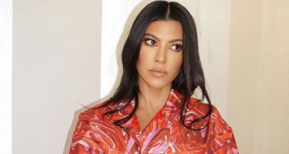 Kourtney Kardashian skritizirana zaradi maske