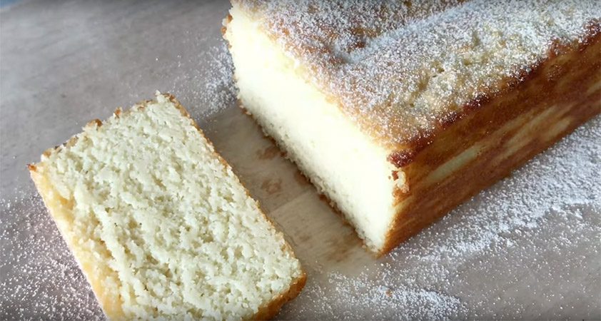 Keto recept: Jogurtovo-mandljev biskvit