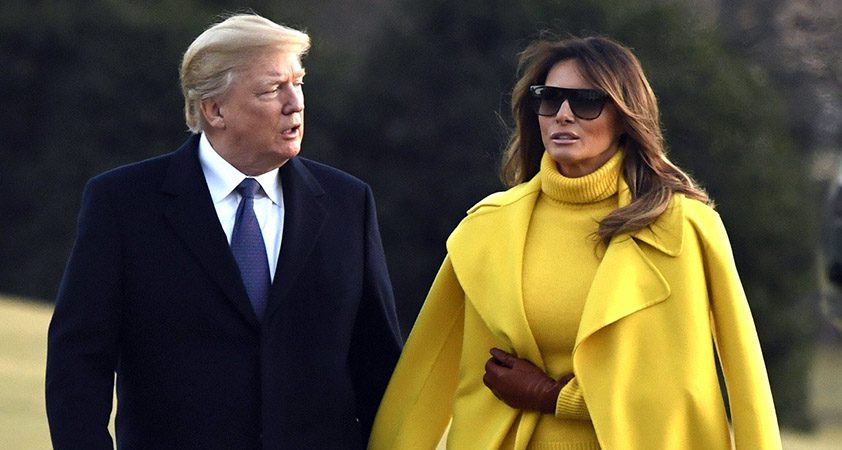 Donald Trump zaradi Melanije besen na modne revije