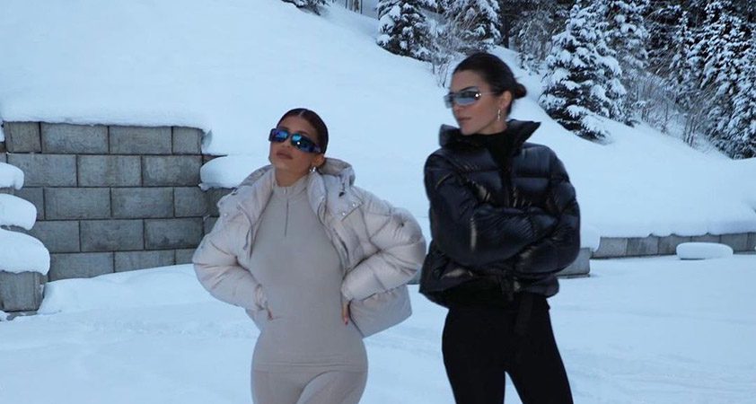 Zimska pravljica, v kateri dopustujejo Kylie, Kendall in Kris Jenner