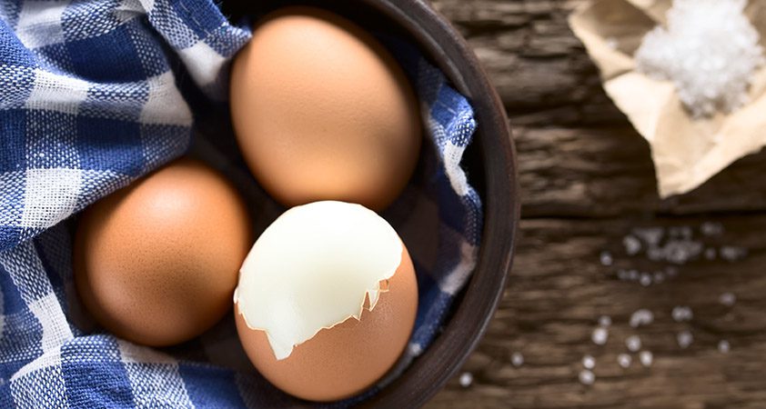 Kako dolgo lahko hraniš v trdo kuhana jajca