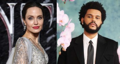 Angelina Jolie in The Weeknd ujeta skupaj na večerji