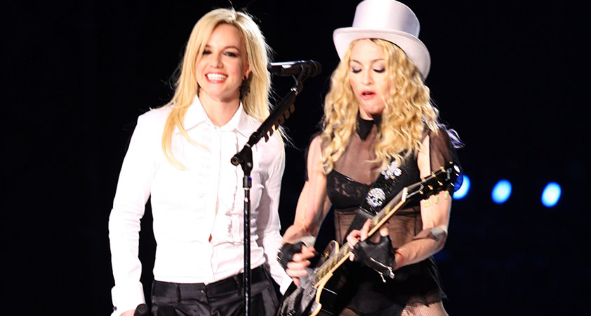 Gresta Madonna in Britney Spears skupaj na turnejo?