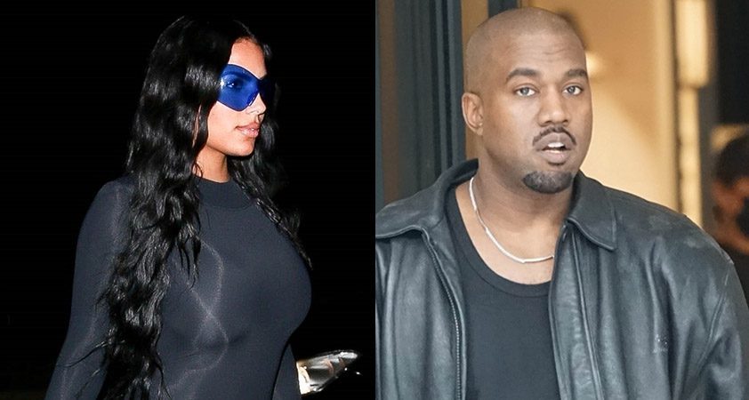 Kanye West in dvojnica Kim Kardashian na dopustu posnela prvi skupni selfie