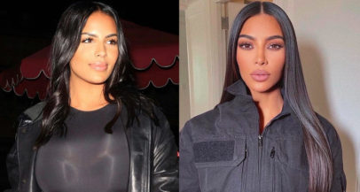 Punca Kanyeja Westa v bikinkah kot kopija Kim Kardashian