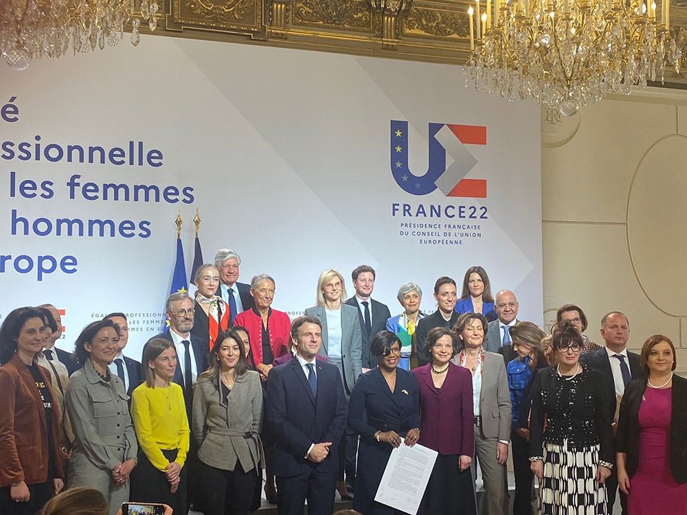 Francoski predsednik Macron iz Slovenije na podpis deklaracije povabil le Sabino Sobočan iz Varisa