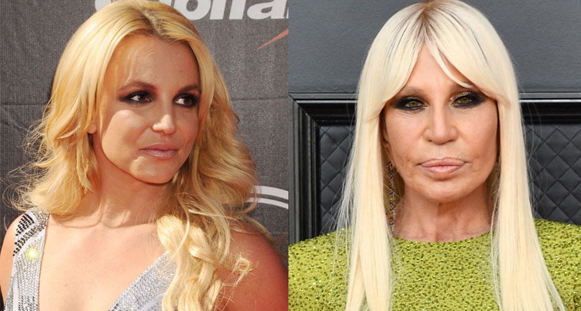 Zakaj sta se nedavno srečali Britney Spears in Donatella Versace