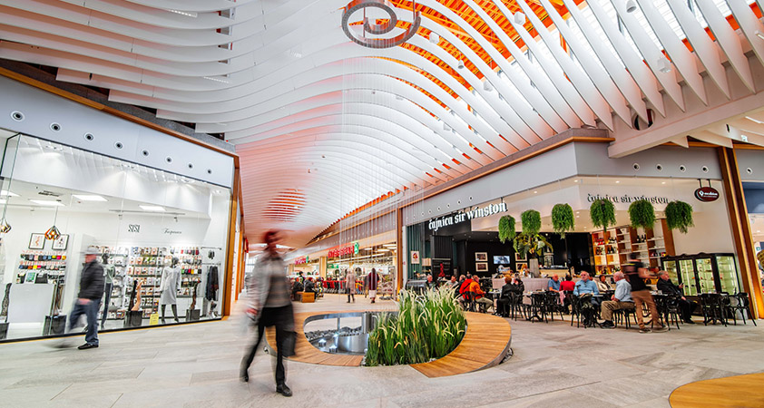 Družba SES Spar European Shopping Centers z nadpovprečno rastjo prometa