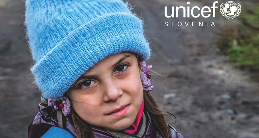 SES Slovenija skupaj z Unicefom na pomoč družinam v Ukrajini