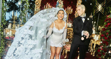 Dolce & Gabbana največji zaslužkar na poroki Kourtney in Travisa
