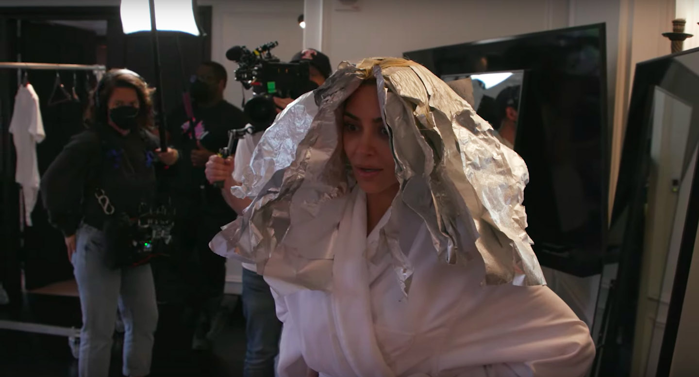 Kim Kardashian v strahu, da ji bodo odpadli lasje