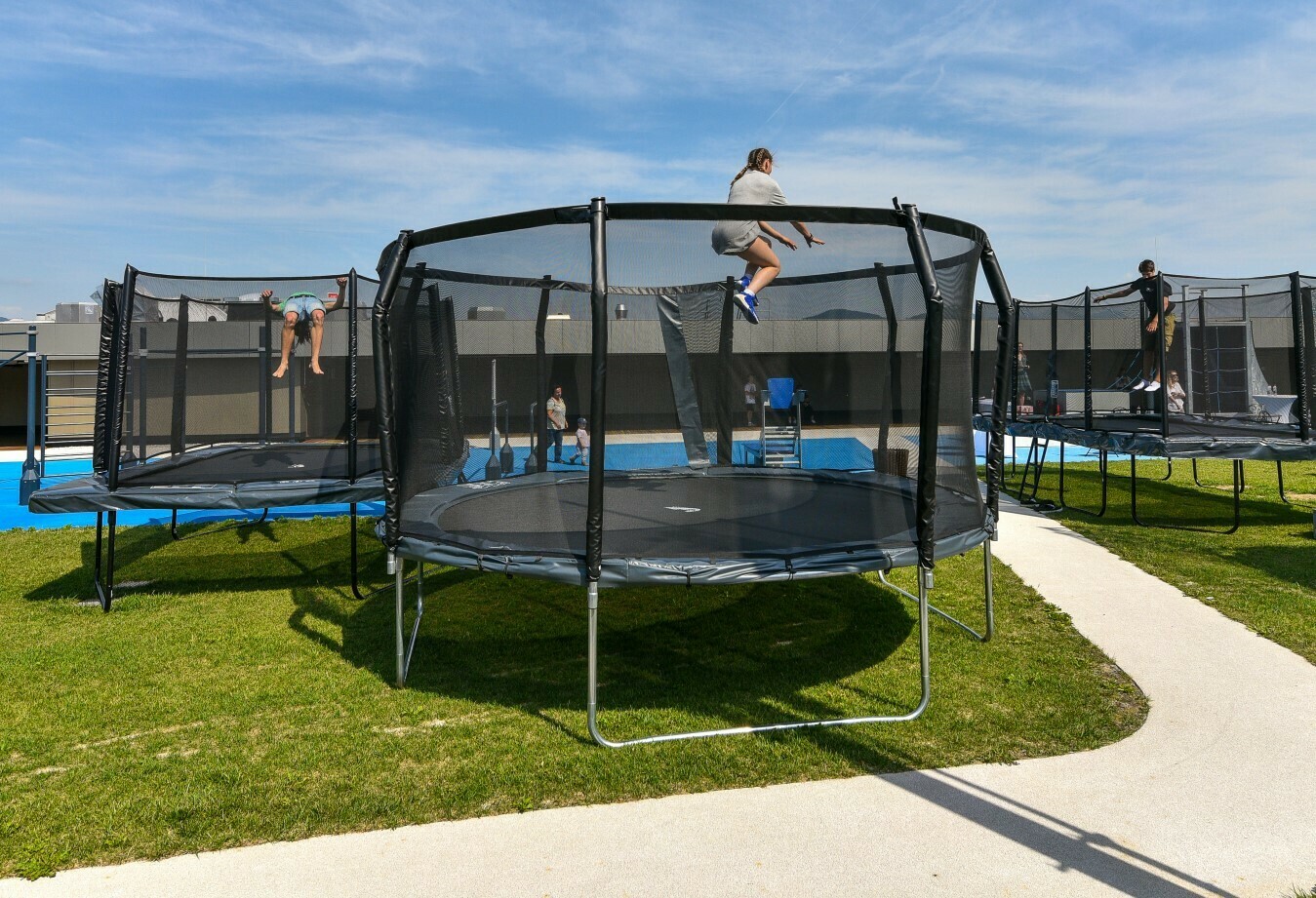 Lej, ALEJA SKY ima največji trampolin na svetu