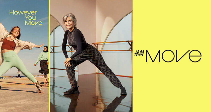 H&M Move vabi ves svet: Gibaj se skupaj z Jane Fonda in JaQuelom Knightom