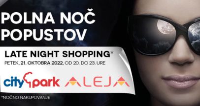 Late Night Shopping v Aleji in Cityparku - Modna.si