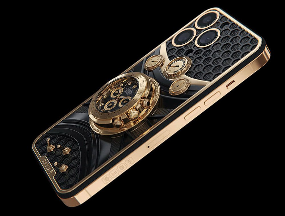 Caviar vgradil Rolex Daytona v iPhone Pro 12 - Modna.si