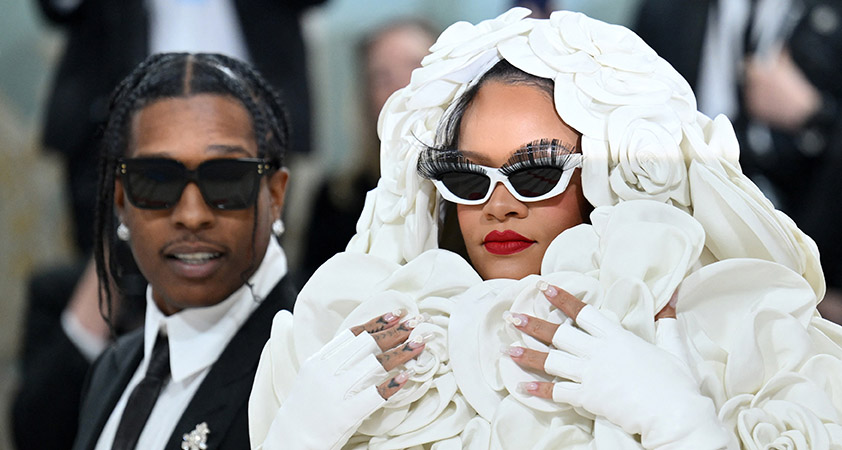 Rihanna, A$AP Rocky na Met Gala 2023 - Modna.si