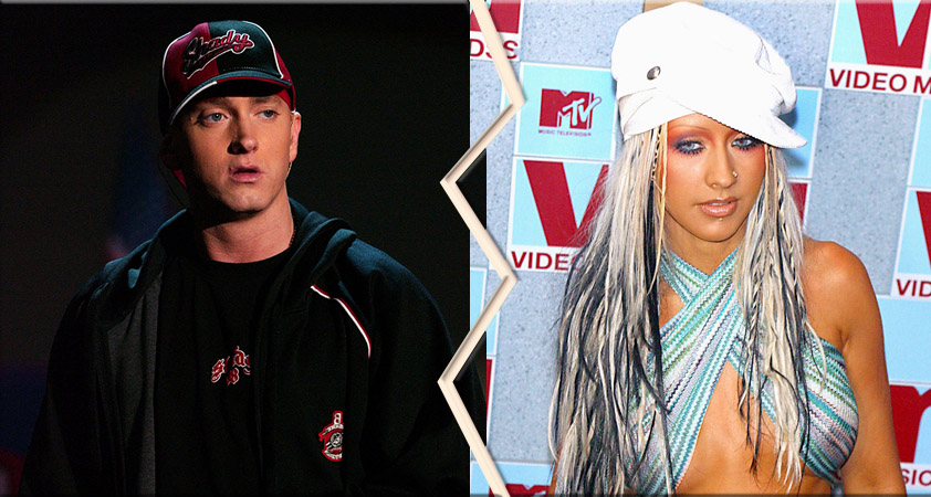 Eminem, Christina Aguilera - Modna.si