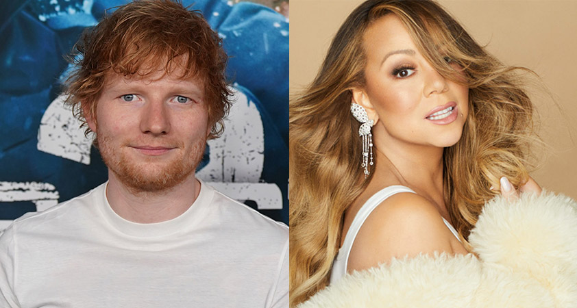 Ed Sheeran, Mariah Carey - Modna.si
