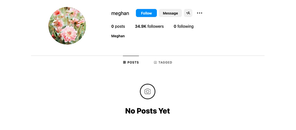 Ali se je Meghan Markle skrivnostno pridružila Instagramu?