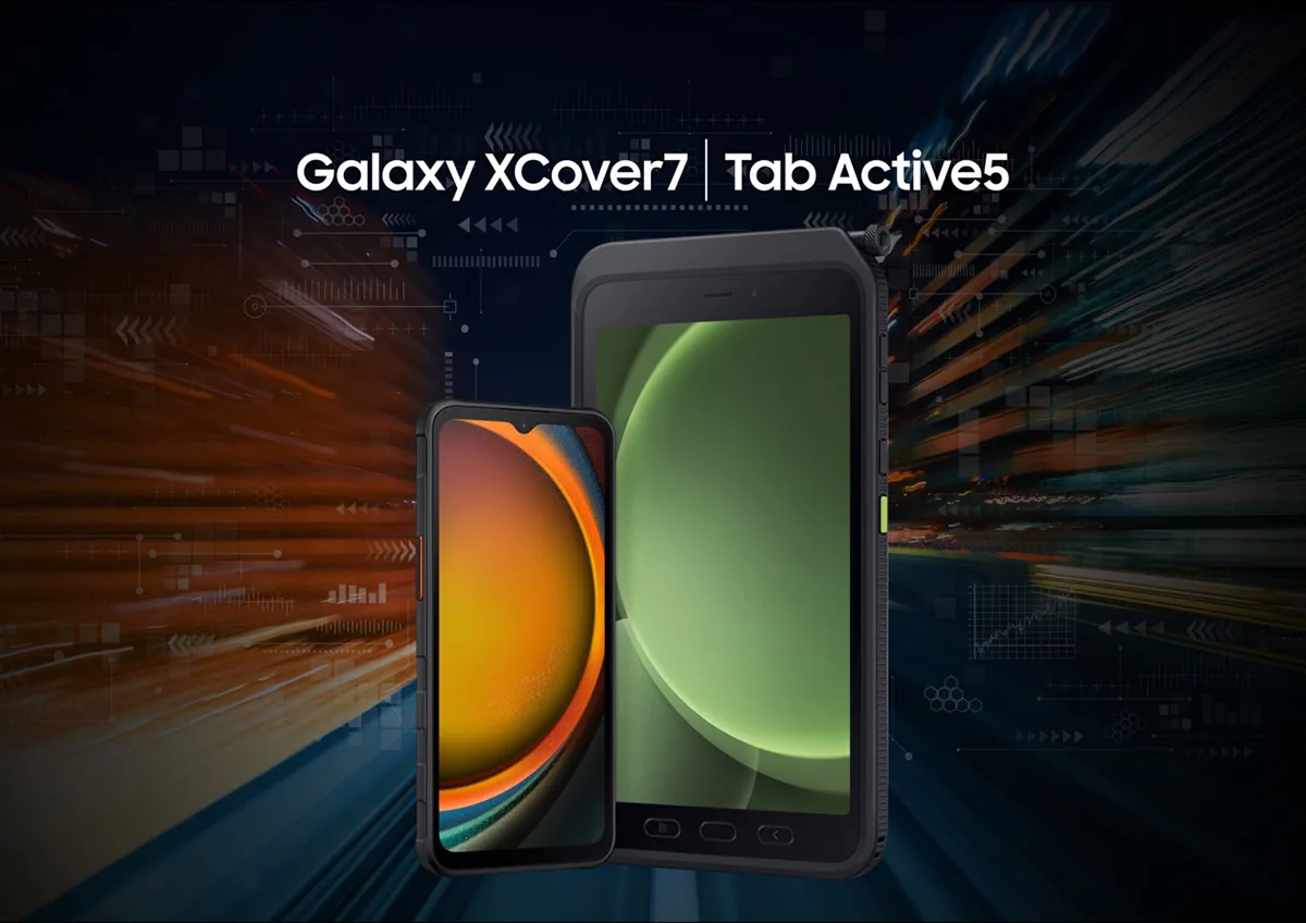 Samsung Galaxy XCover7 in Samsung Tab Active5 - Modna.si