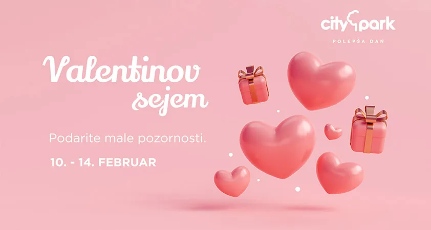V duhu ljubezni se med soboto, 10. in sredo, 14. februarja, v Cityparku odvija tradicionalni Valentinov sejem - Modna.si