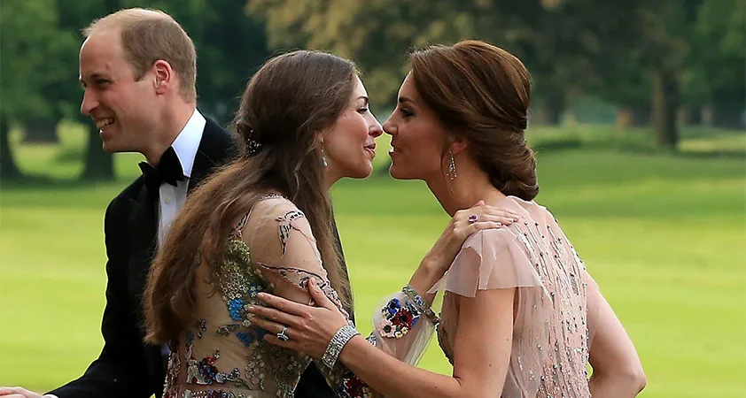 Princ William, Kate Middleton, Rose Hanbury - Modna.si