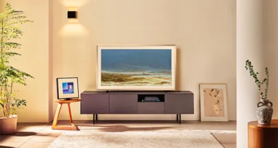 Televizor Samsung The Frame 2024 in zvočnik Music Frame: Popolna harmonična kombinacija za vaš dom - Modna.si