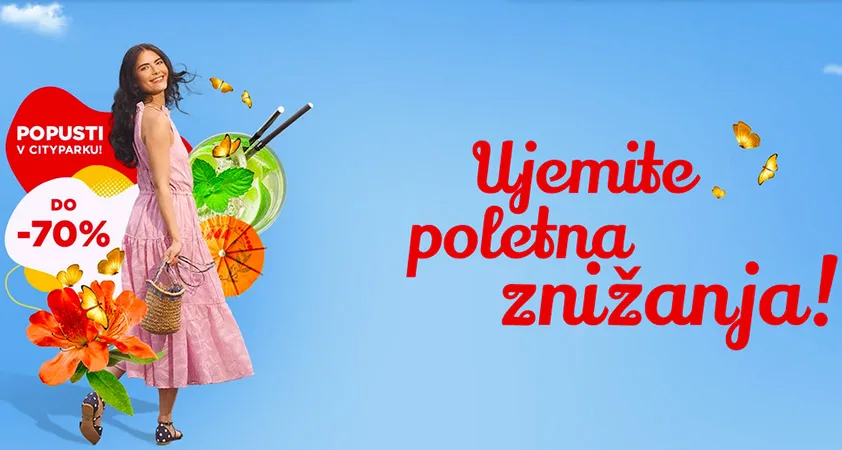 Poletna znižanja v Cityparku - Modna.si