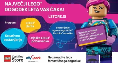 Sestavljanje velikanskega LEGO® Fortnite® mozaika bodo spremljali orjaška LEGO® pobarvanka in nagradna igra - Modna.si