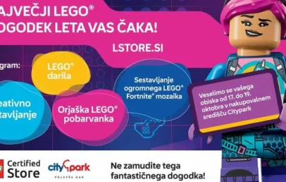 Sestavljanje velikanskega LEGO® Fortnite® mozaika bodo spremljali orjaška LEGO® pobarvanka in nagradna igra - Modna.si