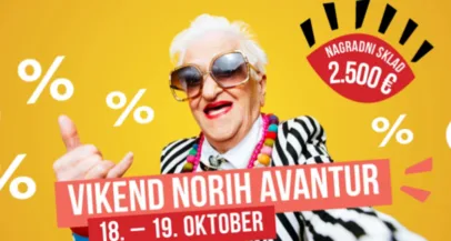 Ta vikend je v ALEJI vikend norih avantur - Modna.si